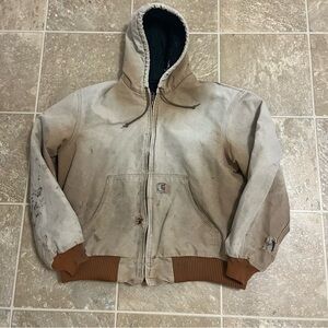 *not for sale*Vintage Distressed Hoodie Work Carhartt Jacket